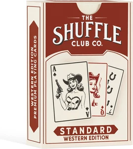 Western Spielkarten - Vintage Cowboy Deck mit Custom Artwork - Poker & Blackj - Bild 1 von 12