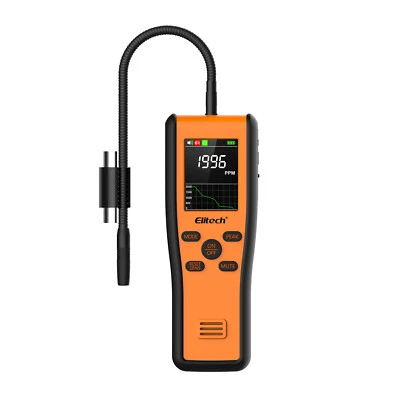 Elitech PPM HVAC Leak Detector Locate Leakage Pinpoint Hunting Mode, Data Record - Image 1 of 4
