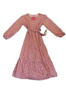 Neu mit Etikett! Isabel Maternity Pottery Red Polka Dot Prairie Dress - Size XXL - Bild 1 von 8