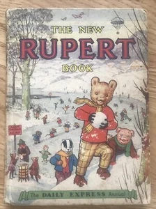 BUY NOW RUPERT BEAR 1951 Rare Vintage Book - Picture 1 of 4