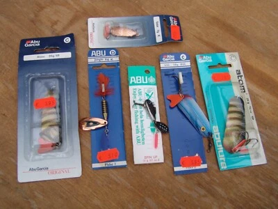 ABU Blinker + Spinner - 6 Stück - unbenutzt - Raritäten anbei - Bild 1 von 3