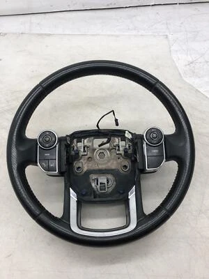 2014-2019 LAND RANGE ROVER SPORT OEM STEERING WHEEL W/O HEAT EBONY FK623F563AA - Image 1 of 4