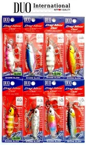 DUO DRAG METAL CAST SLOW JIG 40gr. Rive à Jigger, JIG, Eau de Mer Pêche Leurre - Photo 1/13