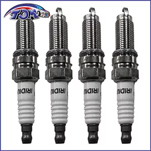 4pcs High Performance Double Iridium Spark Plugs For Mitsubishi Outlander 14-20 - Picture 1 of 4