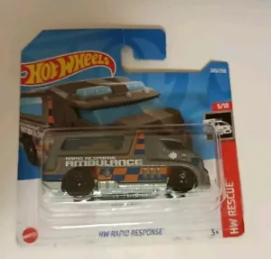 HOTWHEELS ambulance Hw Rapid Response mattel nuova 2023 - Foto 1 di 3