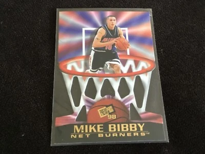 Press Pass Net Burners 1998-99 #NB-1 Mike Bibby novato Foto 1 de 2