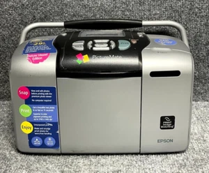 Epson PictureMate Portable Printer Model B351A Personal Photo Lab Deluxe 500 - Picture 1 of 24