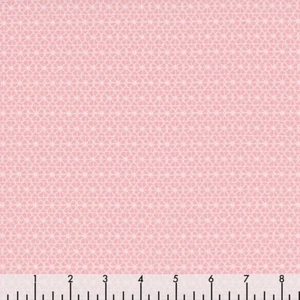 Rose Romance Roses Geometric Fabric Pink Cotton CD1727 Timeless Treasures Yard - Picture 1 of 1