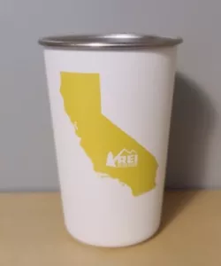 REI CO-OP Klean Kanteen 16oz S Steel Pint California White / Yellow - Picture 1 of 4