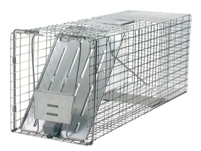 Havahart Large Live Catch Animal Trap For Cats Raccoons Reusable 32" Long 1079 - Image 1 of 2