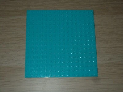 Lego Platte Bauplatte blau 16x16 beidseitig bebaubar - Bild 1 von 2