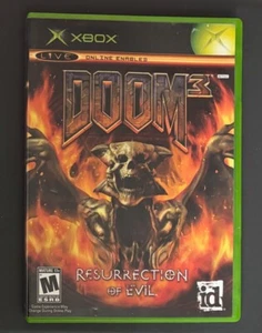 DOOM 3 Resurrection of Evil - XBOX - Complete w/ Manual - Picture 1 of 4