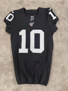 2018 Seth Roberts Oakland Raiders Game Used Worn NFL Football Jersey Photomatch - Picture 1 of 11