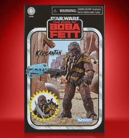 SDCC 2023 Exclusive Hasbro Star Wars Vintage Collection Black Krrsantan IN HAND Cover