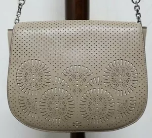 Como Nuevo - Bolso de Hombro de Cuero Gris Francés Tory Burch - Imagen 1 de 12