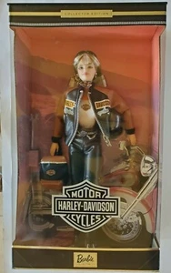 Barbie Harley Davidson Collectible Doll #4 1999 NRFB #25637 COA Vintage - Picture 1 of 9