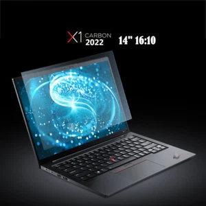 2X Anti-Blend Displayschutzfolie für 14 Zoll 16:10 Lenovo ThinkPad X1 Carbon 2022 - Bild 1 von 16