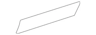 Original GM 2005-2006 Pontiac Montana Stealth puerta derecha moldura inferior 15198635 Foto 1 de 2