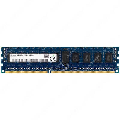 Hynix 8GB DDR3-1600 RDIMM HMT41GR7AFR4A-PB HMT41GR7BFR4A-PB Server Memory RAM - Image 1 of 2
