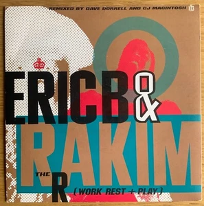 Eric B & Rakim - The R 1987 Hip Hop 45 7” NM - Imagen 1 de 1
