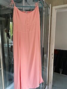 abercrombie and fitch Pink Maxi Dress xl