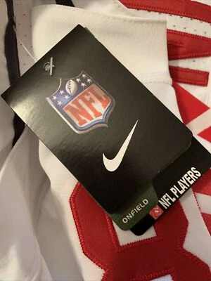 Camiseta blanca de fútbol americano de la NFL de Hakeem Nick's #88 talla 52 Foto 1 de 4