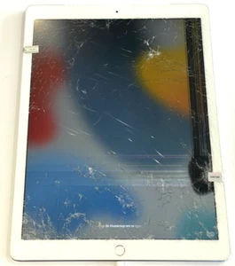 Damaged Apple iPad Pro 12.9" 1st Gen 128GB A1652 WiFi & Cell- Spares/Repair/D825 - Afbeelding 1 van 15