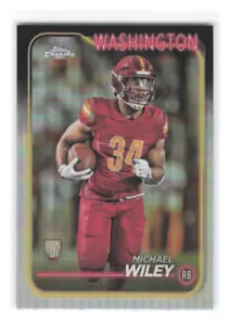 2024 Topps Chrome Rookie Refractor Michael Wiley - Picture 1 of 2