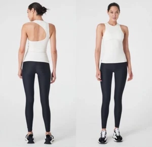 108 Sportif CAMILLÈ CURVE TOP CREME White Size medium - Picture 1 of 5