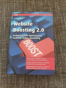 Website Boosting 2.0 von Mario Fischer 2. Auflage - sehr gut - Bild 1 von 2