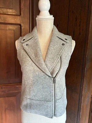 Chaleco recortado Club Monaco para mujer talla XS/TP - lana/nylon Foto 1 de 4