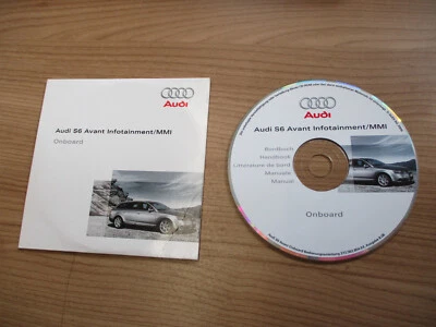 BORDBUCH Audi S6 4F Bedienungsanleitung Infotainment MMI Onboard CD 27356280488 - Bild 1 von 4