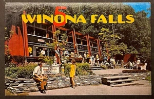 Winona Five Falls PA Winona cascata acque ingresso e negozio di souvenir SPEDIZIONE GRATUITA - Foto 1 di 2