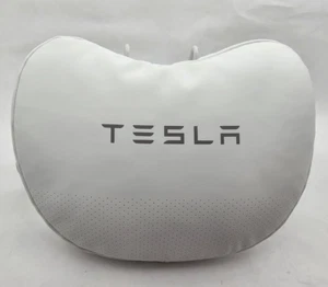2- Tesla Tesbeauty Seat Headrest Pillow Cushion - White - Bild 1 von 8