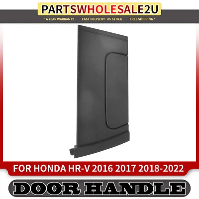 Maçaneta externa traseira esquerda textura preta para Honda HR-V 2016 2017-2022 - Imagem 1 de 4