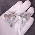 Natural Multi Fluorite Gemstone 925 Silver Drop/Dangle Earrings For Girls