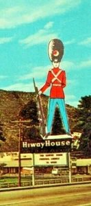c1960 Flagstaff, AZ, Sentry Hiway House, Roadside Motel Americana Vintage Cool - Bild 1 von 4