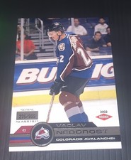 VACLAV NEDOROST 2001-02 Pacific Rookie Card RC #275/999 Colorado Avalanche