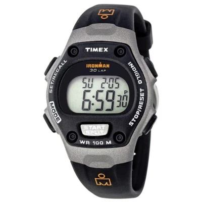 Timex Woman's unisex Ironman Triathlon 30-Lap Digital Chronograph Watch T53161. - Image 1 of 3