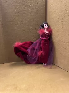 Vintage1994 Scarlett O' Hara 'Via col vento vestito rosso Barbie bambola senza scarpe - Foto 1 di 7