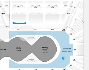 Katy Perry Reihe 8 Block U13 Unterrang 2 Sitzplätze Hannover 17.10.25 Tickets - Bild 1 von 2