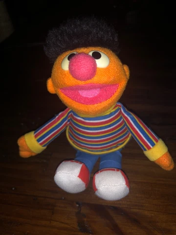 Vintage Ernie Sesame Street Muppets Plush Toy Cover