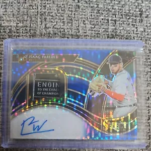 2021 Select Baseball Isaac Paredes Washer Tag #01/03 - Picture 1 of 3