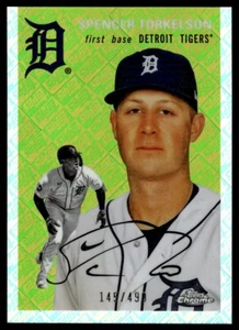 2023 TOPPS CHROME PLATINUM TOPPS LOGO SPENCER TORKELSON /499 - Picture 1 of 2
