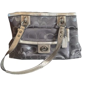 Coach Handtasche Penelope Lured Gallery Signature Optic Schultertasche Hobo Y2K Vintage - Bild 1 von 14