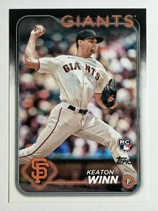 2024 Topps #83 Keaton Winn RC - Picture 1 of 2