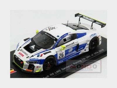 1:43 Spark Audi R8 Lms Team Sainteloc Racing #26 Spa 2016 Guilvert Parisy SB127 - Image 1 of 2