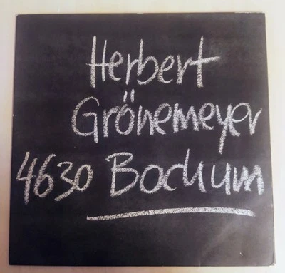 Herbert Grönemeyer - 4630 Bochum/ Vinyl, LP, Album, Stereo - Bild 1 von 4