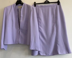 Roman Skirt Suit 20 Long Sleeves Lilac - Picture 1 of 10