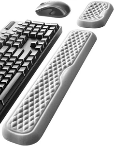 Handballenauflage für Tastatur und Maus, Computer Ergonomische Handgelenkstütze Auflage - Bild 1 von 3